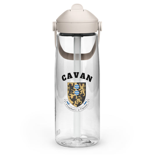 County Cavan–Inspired Flip Straw Water Bottle | Irish Heritage – 739ml (25oz)-The Hurlers Bag