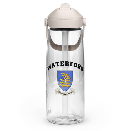 County Waterford–Inspired Flip Straw Water Bottle | Irish Heritage – 739ml (25oz)-The Hurlers Bag