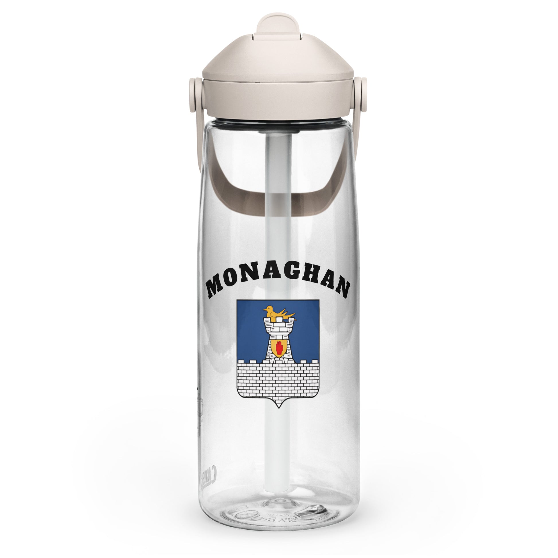 County Monaghan–Inspired Flip Straw Water Bottle | Irish Heritage – 739ml (25oz)-The Hurlers Bag