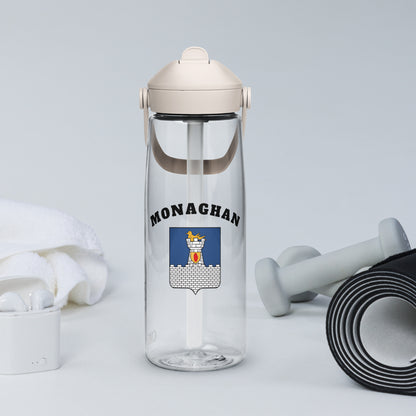 County Monaghan–Inspired Flip Straw Water Bottle | Irish Heritage – 739ml (25oz)-The Hurlers Bag