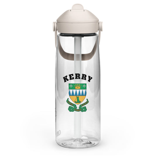 County Kerry–Inspired Flip Straw Water Bottle | Irish Heritage – 739ml (25oz)-The Hurlers Bag