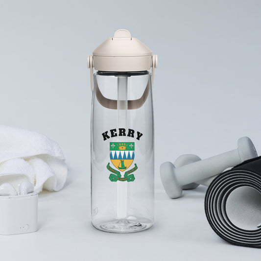 County Kerry–Inspired Flip Straw Water Bottle | Irish Heritage – 739ml (25oz)-The Hurlers Bag