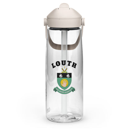 County Louth–Inspired Flip Straw Water Bottle | Irish Heritage – 739ml (25oz)-The Hurlers Bag