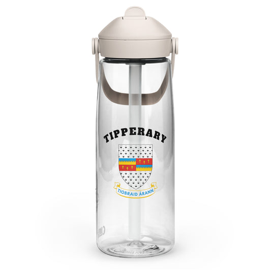 County Tipperary–Inspired Flip Straw Water Bottle | Irish Heritage – 739ml (25oz)-The Hurlers Bag