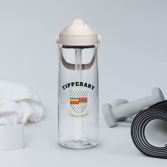 County Tipperary–Inspired Flip Straw Water Bottle | Irish Heritage – 739ml (25oz)-The Hurlers Bag