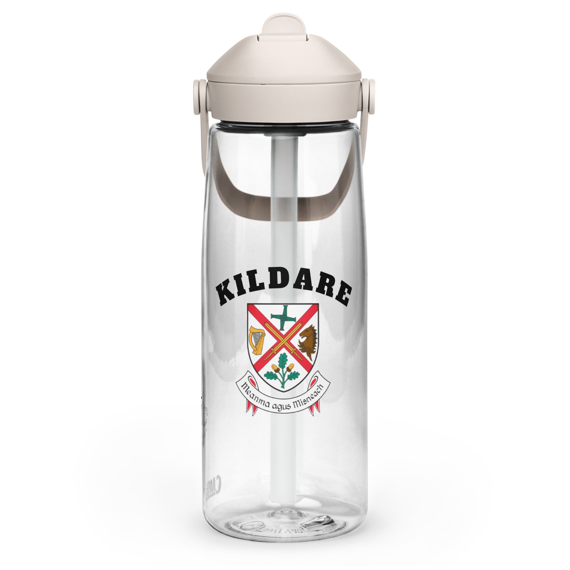 County Kildare–Inspired Flip Straw Water Bottle | Irish Heritage – 739ml (25oz)-The Hurlers Bag