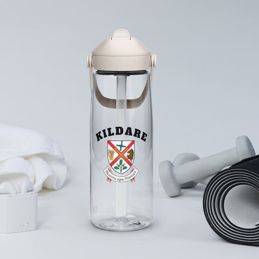 County Kildare–Inspired Flip Straw Water Bottle | Irish Heritage – 739ml (25oz)-The Hurlers Bag
