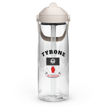 County Tyrone–Inspired Flip Straw Water Bottle | Irish Heritage – 739ml (25oz)-The Hurlers Bag