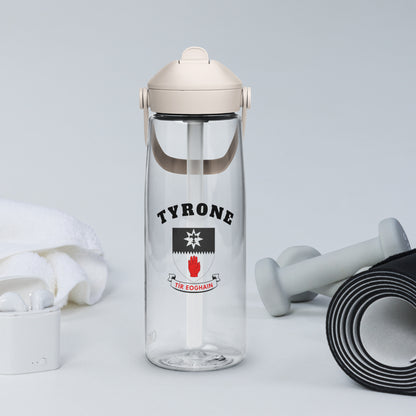 County Tyrone–Inspired Flip Straw Water Bottle | Irish Heritage – 739ml (25oz)-The Hurlers Bag