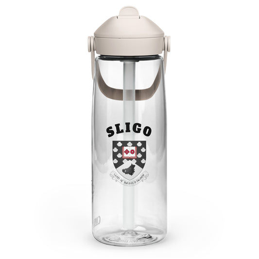 County Sligo–Inspired Flip Straw Water Bottle | Irish Heritage – 739ml (25oz)-The Hurlers Bag