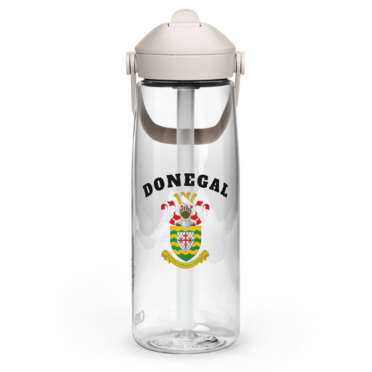 County Donegal–Inspired Flip Straw Water Bottle | Irish Heritage – 739ml (25oz)-The Hurlers Bag
