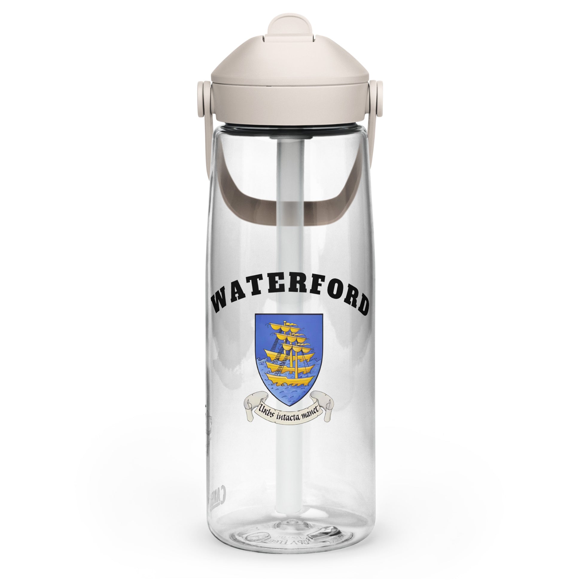 County Waterford–Inspired Flip Straw Water Bottle | Irish Heritage – 739ml (25oz)-The Hurlers Bag
