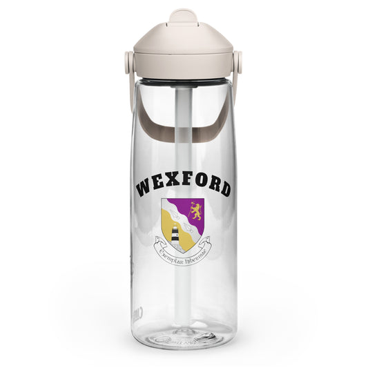 County Wexford–Inspired Flip Straw Water Bottle | Irish Heritage – 739ml-The Hurlers Bag