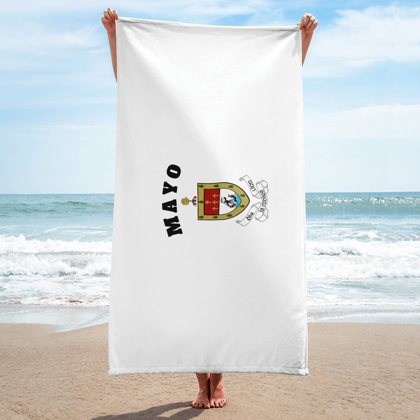 Mayo County-Inspired Towel – The Westerners County – County Colours Pride-The Hurlers Bag