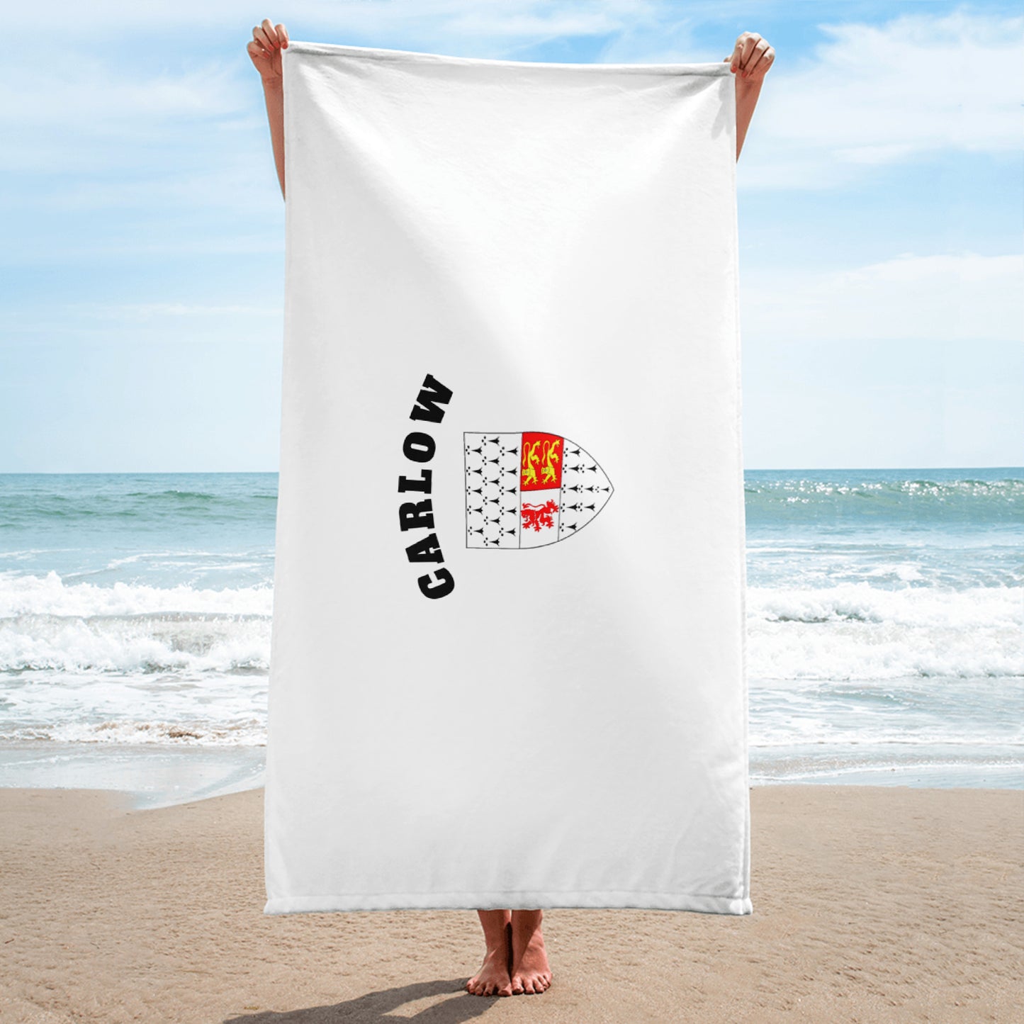 Carlow County-Inspired Towel – The Dolmen County – Irish County Towel-The Hurlers Bag