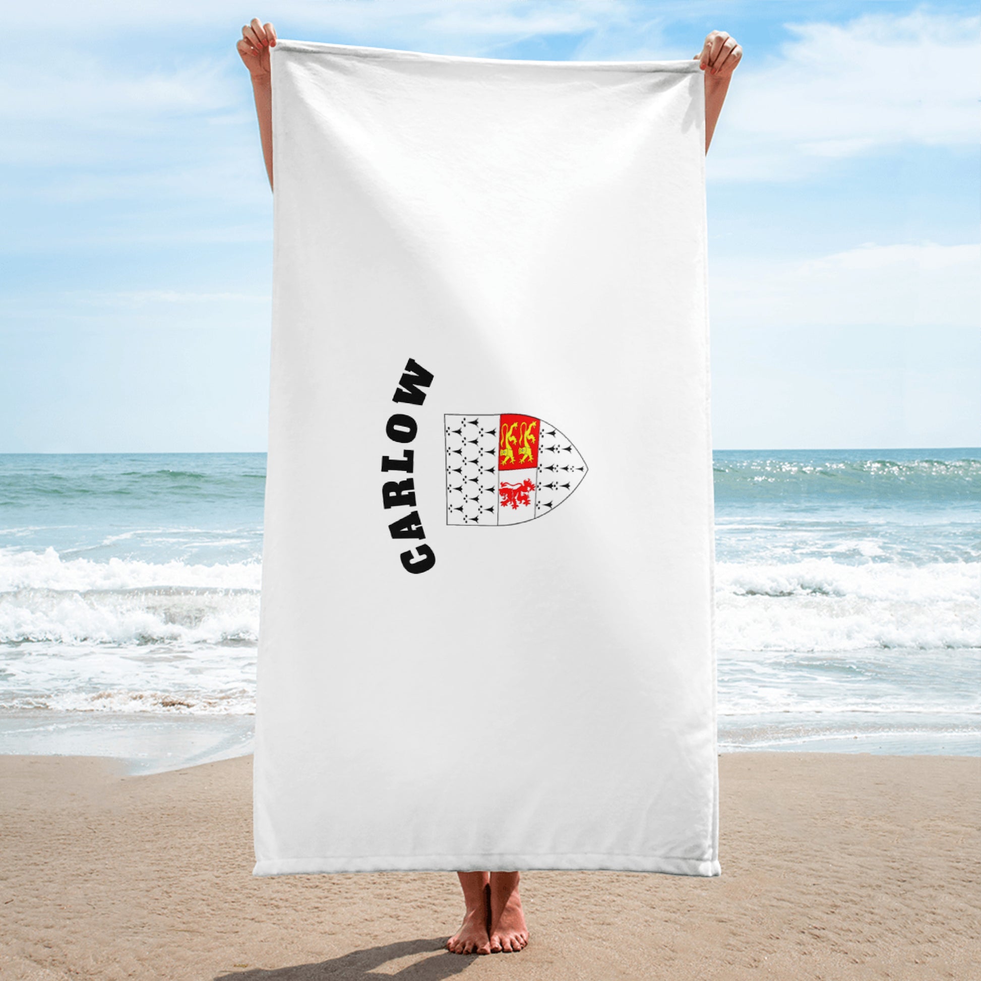 Carlow County-Inspired Towel – The Dolmen County – Irish County Towel-The Hurlers Bag