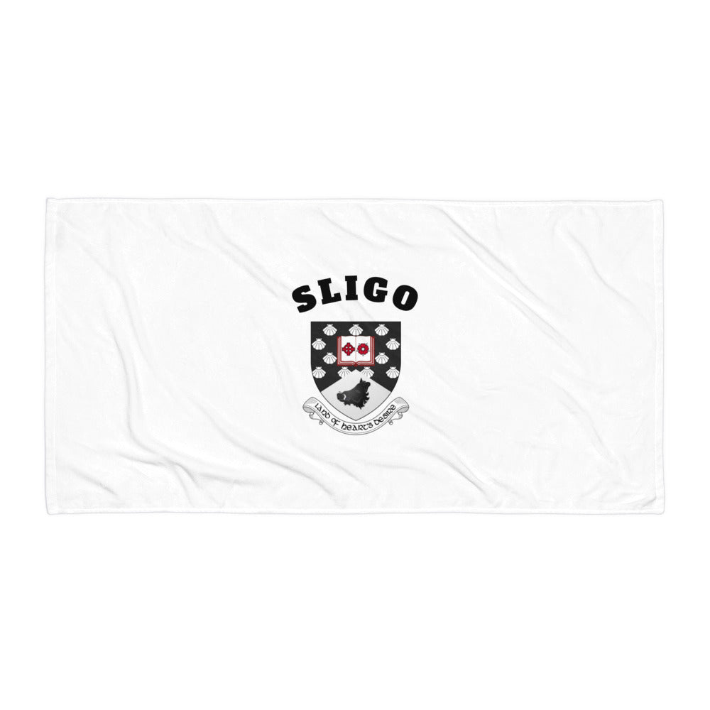 Sligo County-Inspired Towel – The Magpies – County Crest & SLIGO Text Design | County Threads-The Hurlers Bag