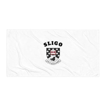 Sligo County-Inspired Towel – The Magpies – County Crest & SLIGO Text Design | County Threads-The Hurlers Bag