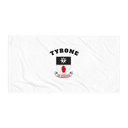 Tyrone County-Inspired Towel – The Red Hands – County Crest & TYRONE Block Text | County Threads-The Hurlers Bag