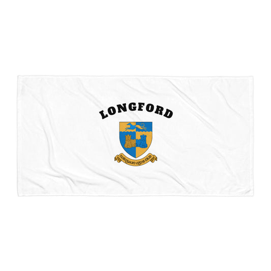 Longford County-Inspired Towel – The Slashers – County Crest & Colours-The Hurlers Bag