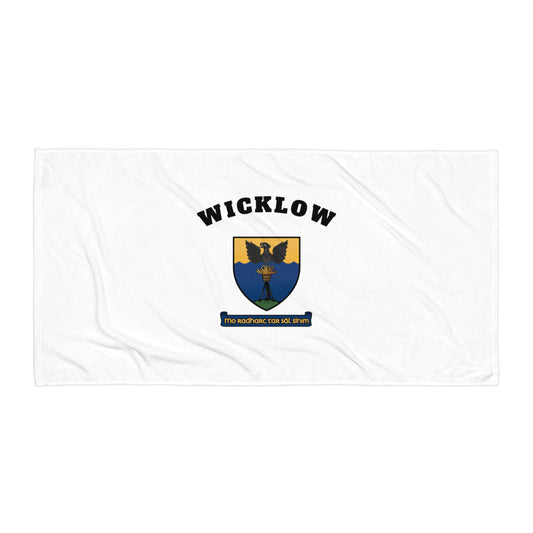 Wicklow County-Inspired Towel – The Garden County – Irish County Towel-The Hurlers Bag
