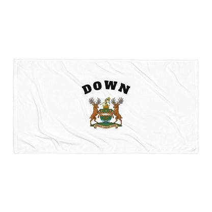 Down County-Inspired Towel – The Ardsmen – Bold Colours of Mourne-The Hurlers Bag
