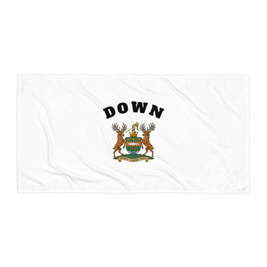 Down County-Inspired Towel – The Ardsmen – Bold Colours of Mourne-The Hurlers Bag